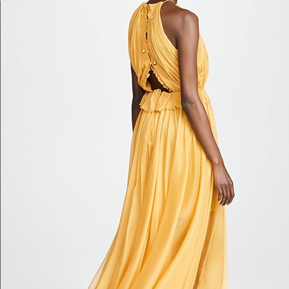 Maria Lucia Hohan Marigold Kamille silk dress - Picture 2 of 7